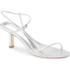 Tony Bianco Caprice Ankle Strap Sandal In White