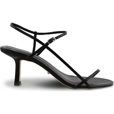 Tony Bianco Caprice Ankle Strap Sandal In Black Kid
