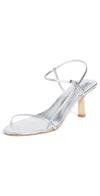 Tony Bianco Caprice Heels Silver Metallic In Silver Metallic