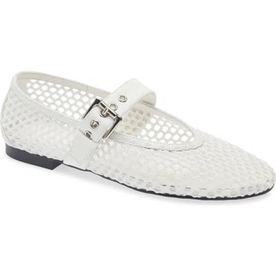 Tony Bianco Carla Mary Jane Flat In White