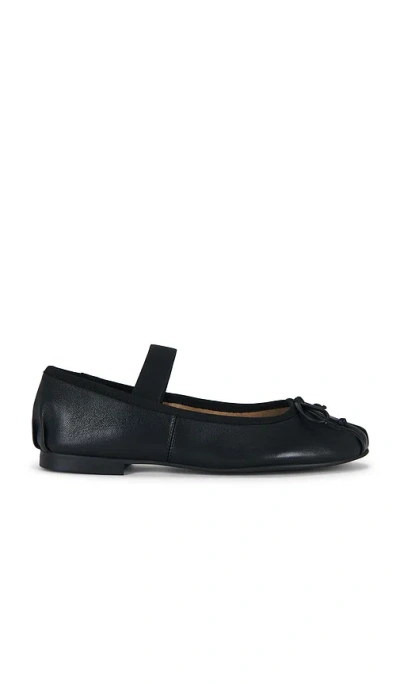 Tony Bianco Caspian Mary Jane Flat In Black