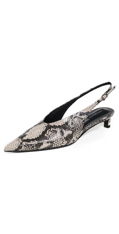 Tony Bianco Charlie Heels Ecru Snake