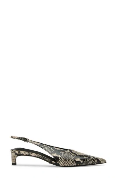 TONY BIANCO TONY BIANCO CHARLIE SLINGBACK POINTED TOE KITTEN HEEL PUMP