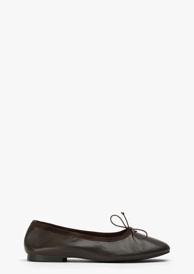 Tony Bianco Chelsea Chocolate Nappa In Brown