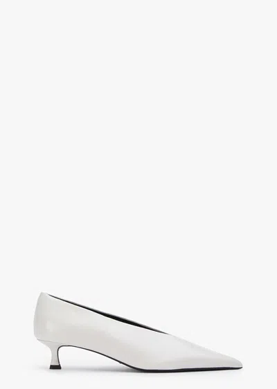 Tony Bianco Cherry Dove Crinkle In White