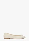 Tony Bianco Comma Ballet Flat In Neutral