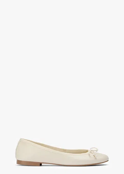 Tony Bianco Comma Ballet Flat In Neutral
