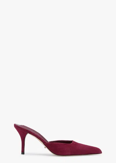 Tony Bianco Cosmic Bordeaux Suede