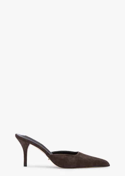 Tony Bianco Cosmic Espresso Suede In Gold
