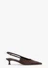 Tony Bianco Crush Espresso Suede In Espresso Suede
