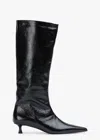 Tony Bianco Crystal Black Crinkle In Black Crinkle