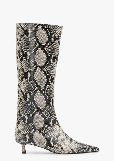 Tony Bianco Crystal Ecru Snake