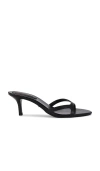Tony Bianco Daisy Sandal In Black Como