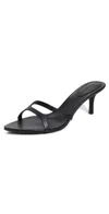 Tony Bianco Daisy Sandals Black Como In Black Como