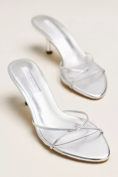 Tony Bianco Dana Strappy Mules In Silver