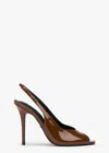 Tony Bianco Dane Mocha Patent In Brown