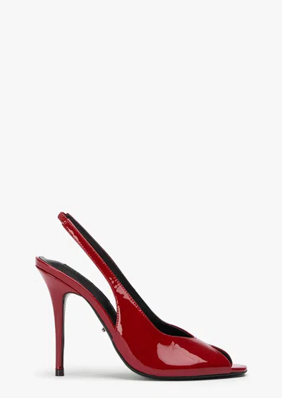Tony Bianco Dane Scarlet Patent In Red