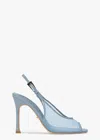 Tony Bianco Dare Denim Nylon/denim In Blue