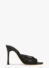 Tony Bianco Dashing Black Brocade In Black