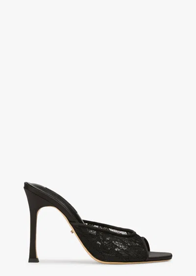 Tony Bianco Dashing Black Brocade
