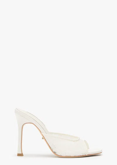 Tony Bianco Dashing Ivory Brocade In White
