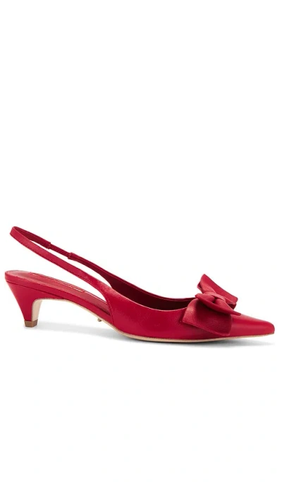 Tony Bianco Divine Heel In Ruby Nappa