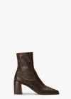 Tony Bianco Dusty Choc Como Ankle Boots In Choc Como