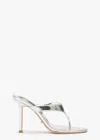Tony Bianco Dynasty Silver Shine In Silver