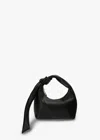 Tony Bianco Elsa Black Nappa Shoulder Bag In Black Nappa