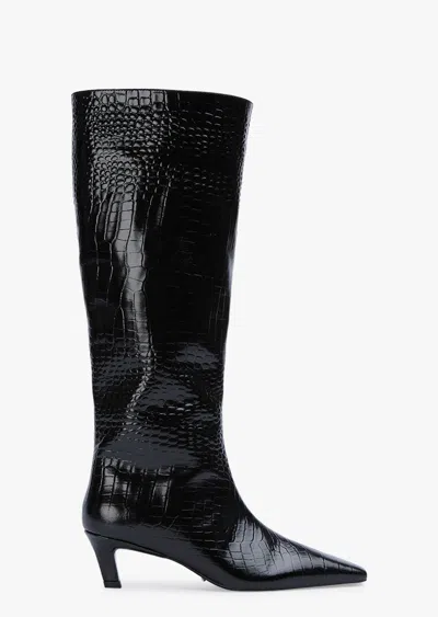 Tony Bianco Evysa Black Croc