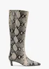 Tony Bianco Evysa Ecru Snake In Ecru Snake