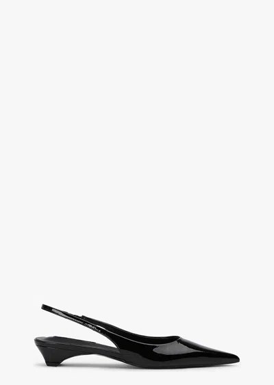 Tony Bianco Ezra Black Patent Flats