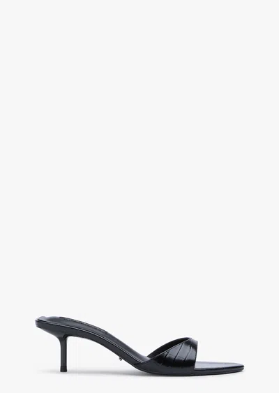 Tony Bianco Fiesta Black Croc