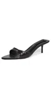 Tony Bianco Fiesta Heeled Sandals Chocolate Croc