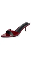 Tony Bianco Fiesta Sandals Bordeaux Patent In Bordeaux Patent