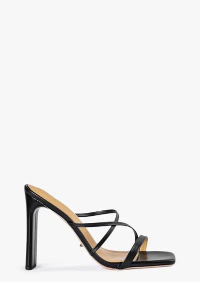 Tony Bianco Fior Black Kid Heels