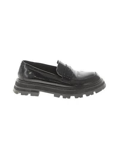 Pre-owned Tony Bianco Flats In Black