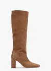 Tony Bianco Flex Taupe Suede In Taupe Suede