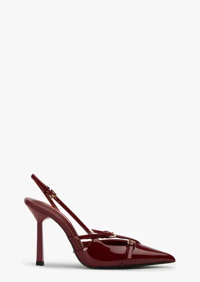 Tony Bianco Garda Bordeaux Patent Heels