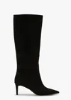 Tony Bianco Ghost Boot In Black Suede