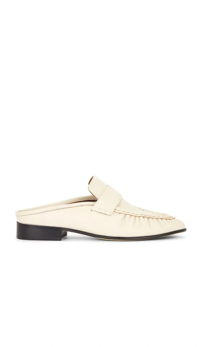 Tony Bianco Glacier Mule Loafer In White