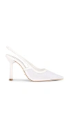 Tony Bianco Glide Slingback Pump In White
