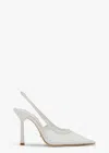 Tony Bianco Glide White Nylon In White Nylon