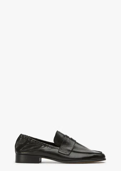 Tony Bianco Gloria Penny Loafer In Black