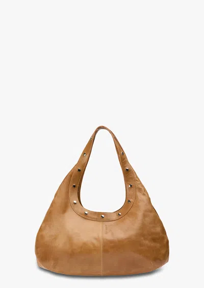 Tony Bianco Gracie Tan Velutto In Brown