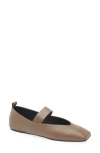 Tony Bianco Hawaii Mary Jane Flat In Liqueur Nappa