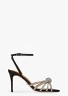 Tony Bianco Kyla Sandal In Black Satin
