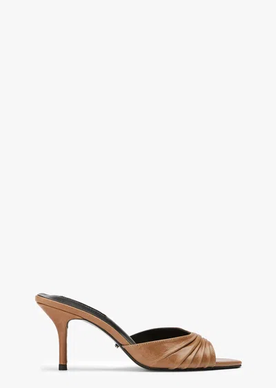 Tony Bianco Hype Tan Vintage In Gold