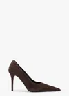 Tony Bianco Imogen Espresso Suede In Espresso Suede