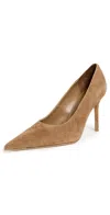 Tony Bianco Imogen Pumps Taupe Suede In Brown